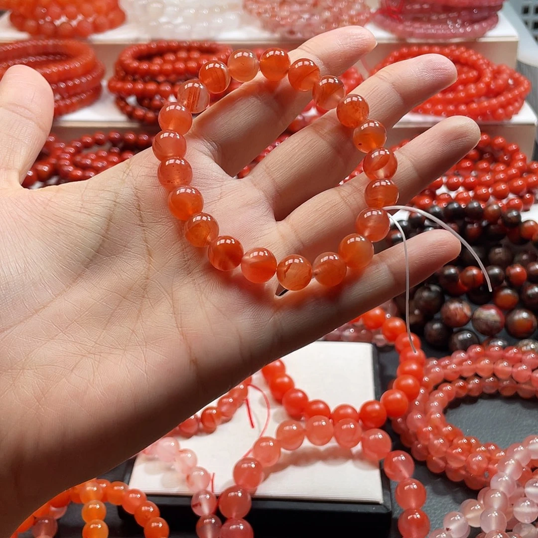 未镶嵌手链南红玛瑙