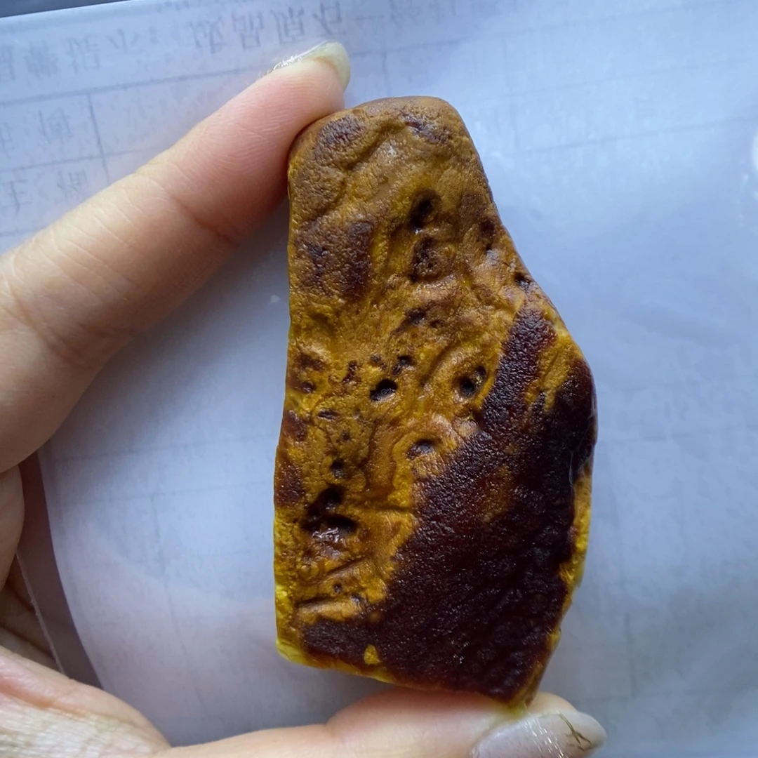 未镶嵌定制蜜蜡郎