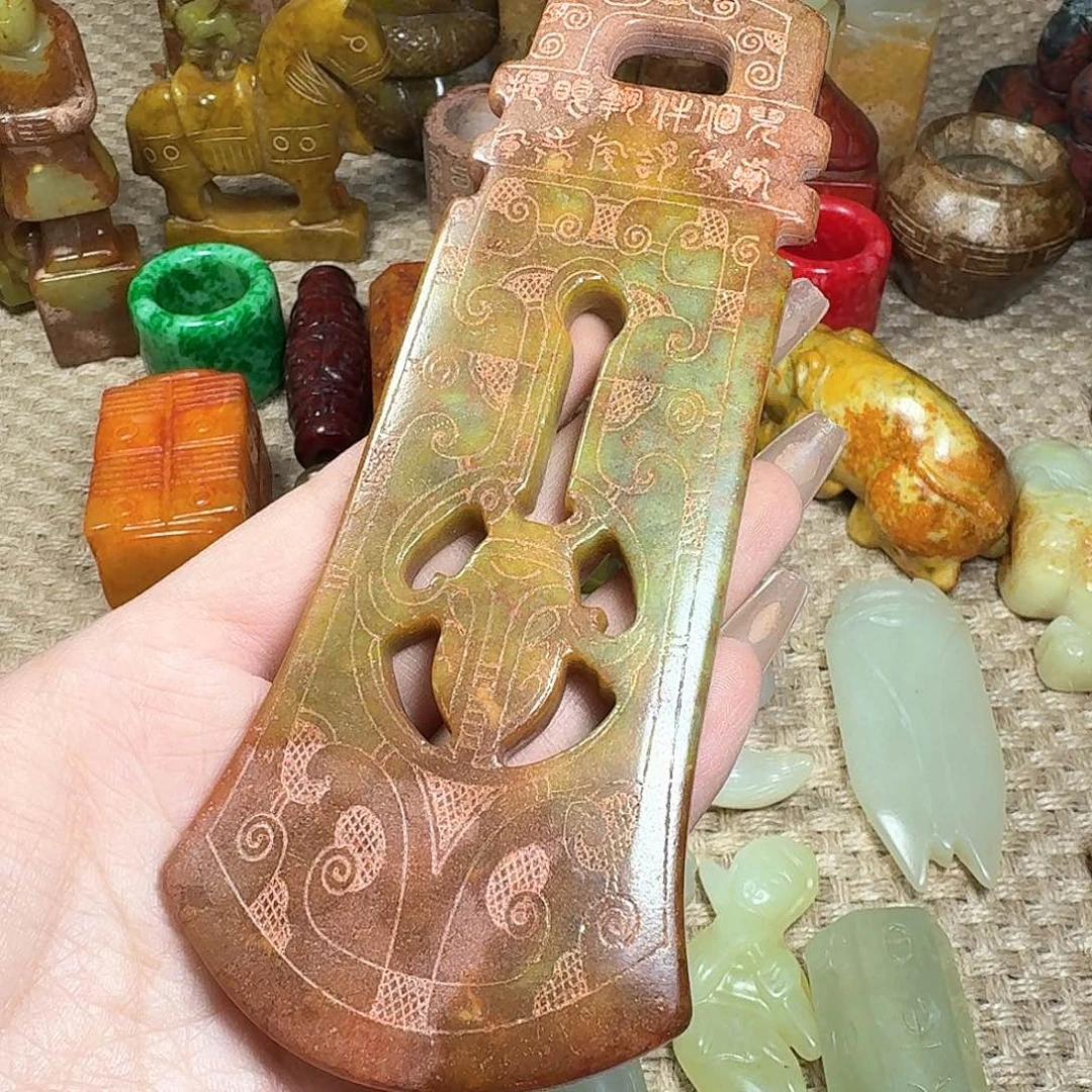 白玉菩提吊坠挂件