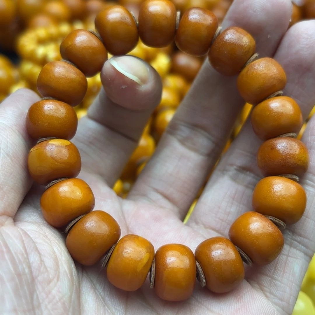 琥珀手链未镶嵌蜜蜡