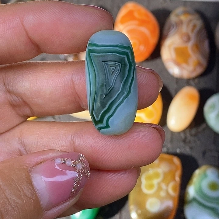 配珠无孔奇石饰品