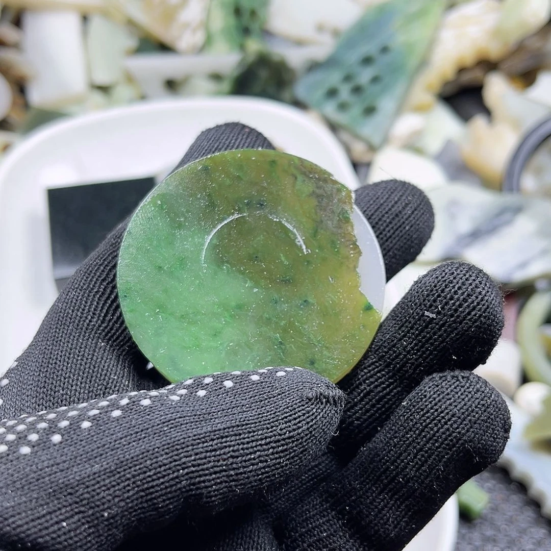 颈饰未镶嵌和田玉那****美