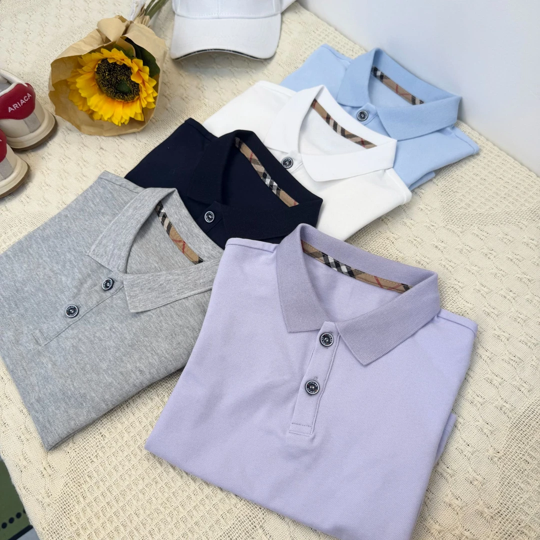 【纯色夏款POLO短袖】儿童夏季男女童韩版T恤时尚刺绣短袖上衣宝宝