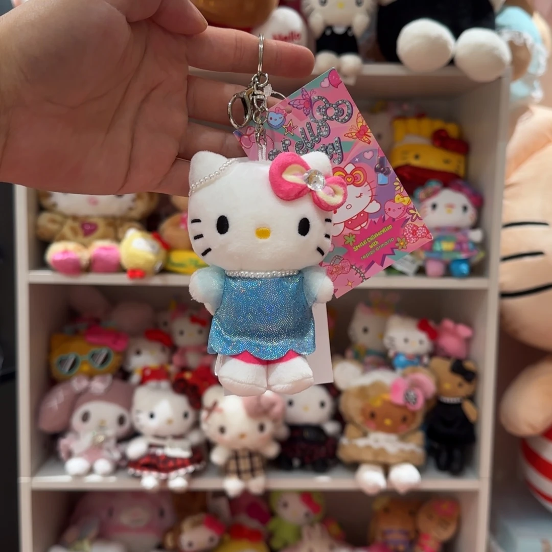 毛绒闪闪蓝kt挂件
