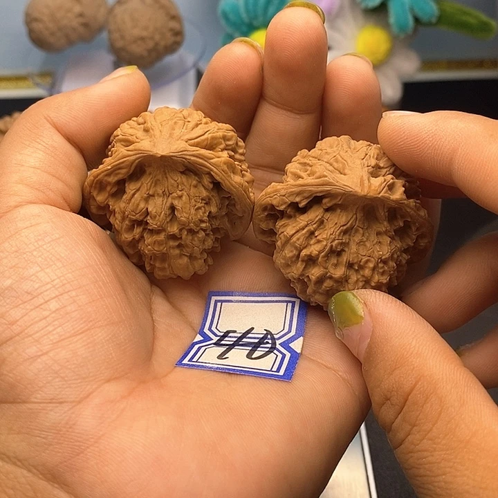 文玩核桃把件蛇头