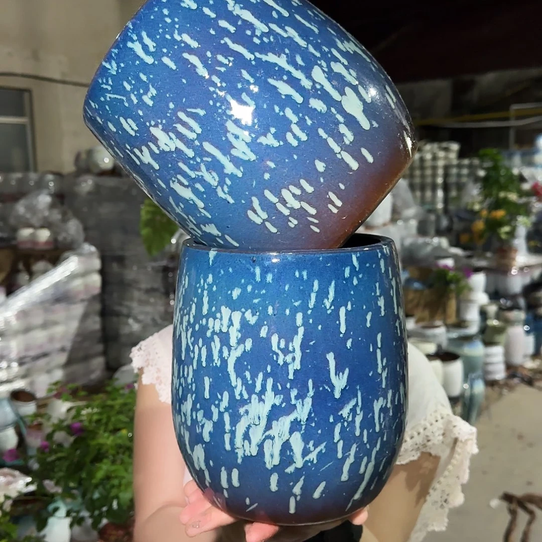 花盆紫砂高21口17