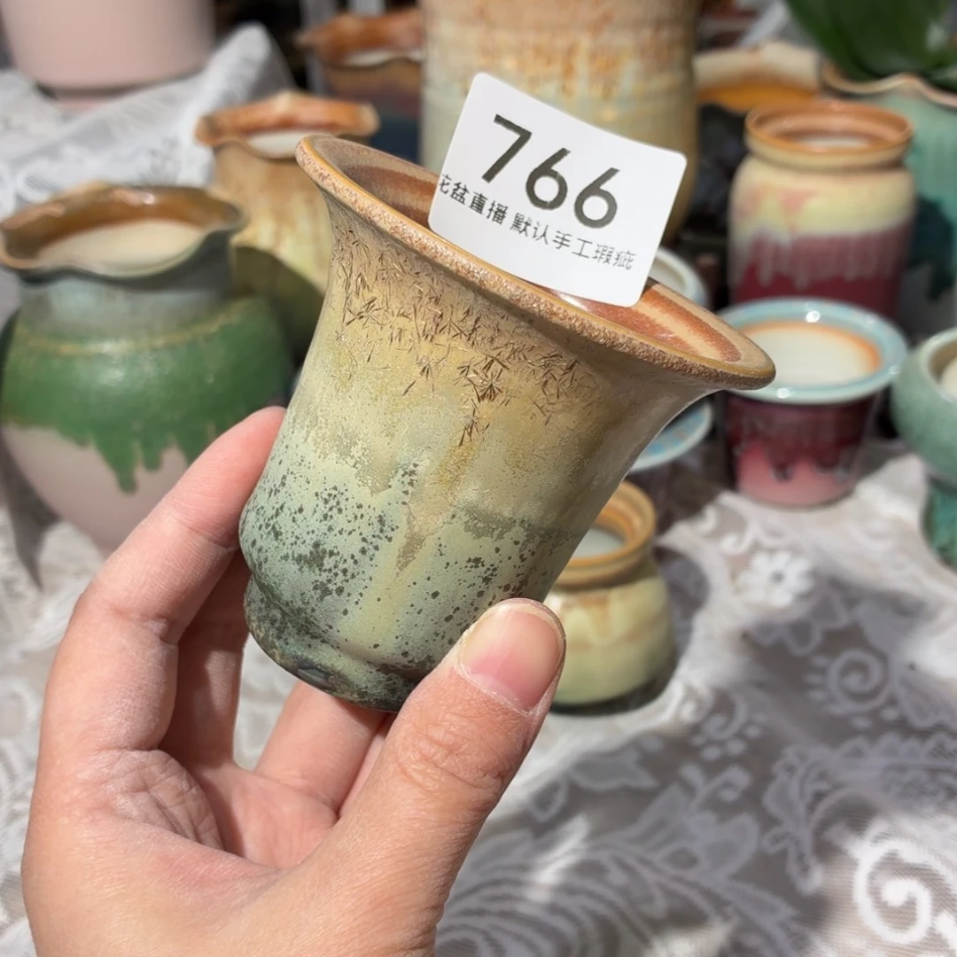 瑕疵景德镇陶瓷花盆