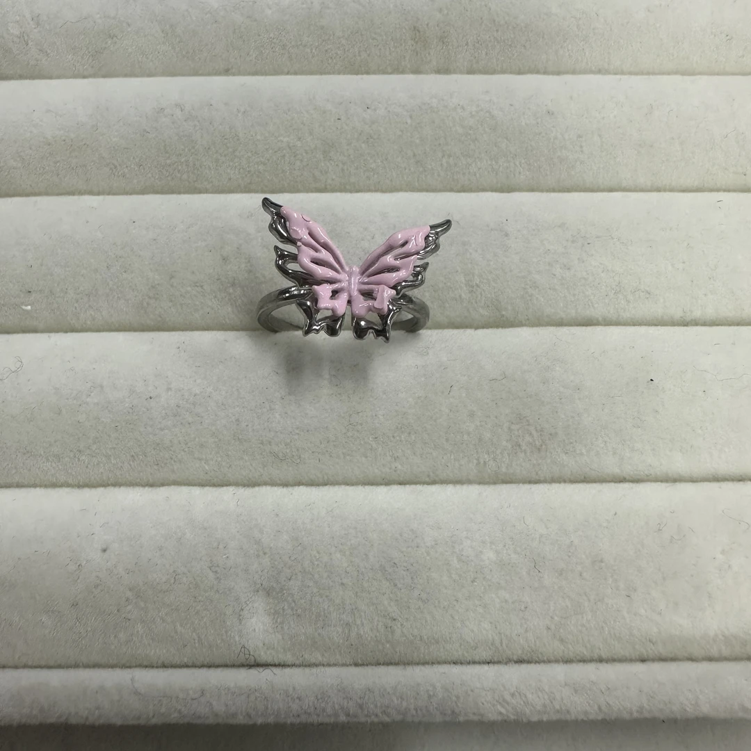 铜合金戒指 时尚开口蝴蝶戒指 0938