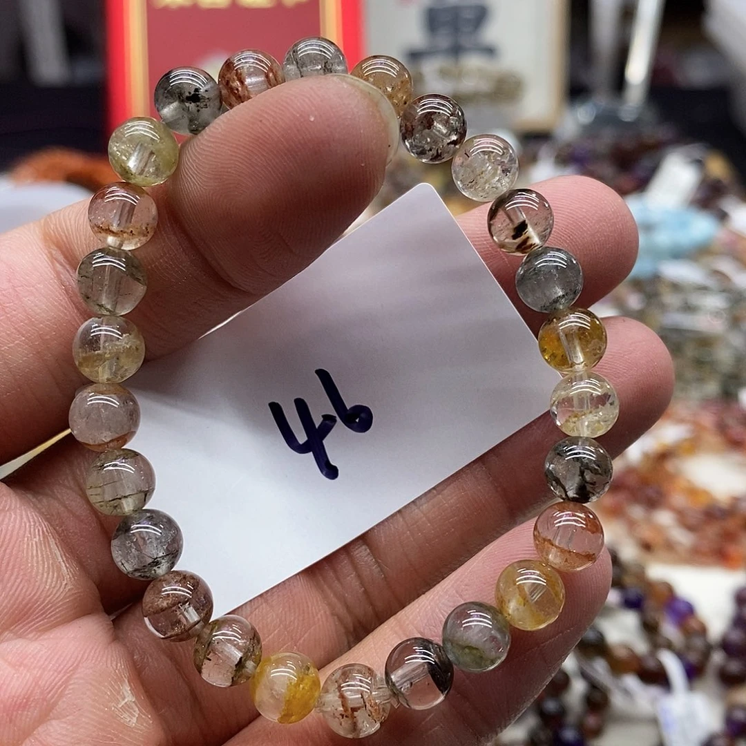 水晶手链未镶嵌天然