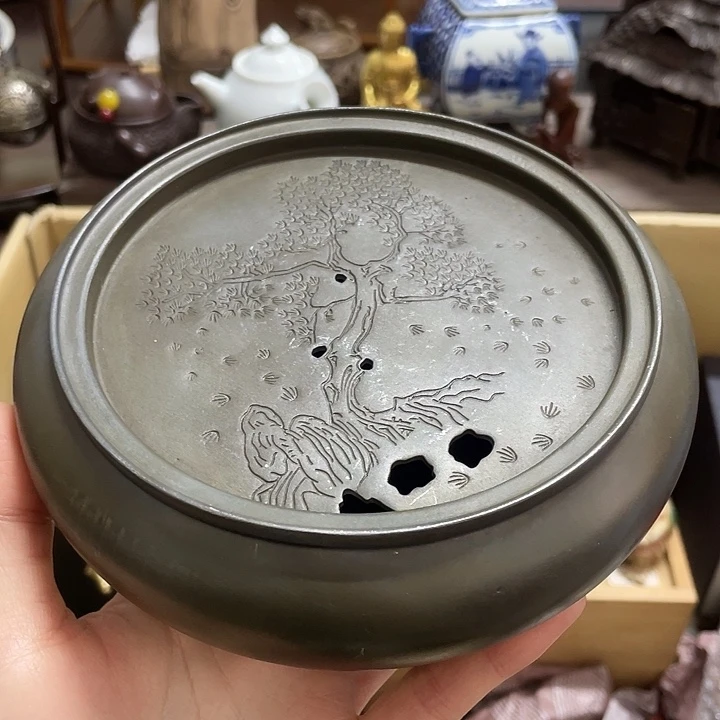 锡中古工艺品摆件