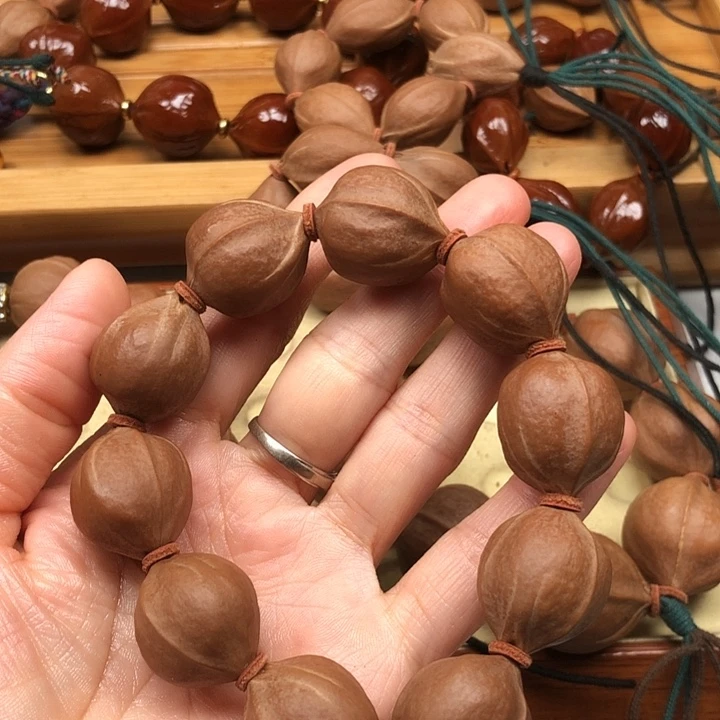 手串橄榄核梅林铁核19 X23