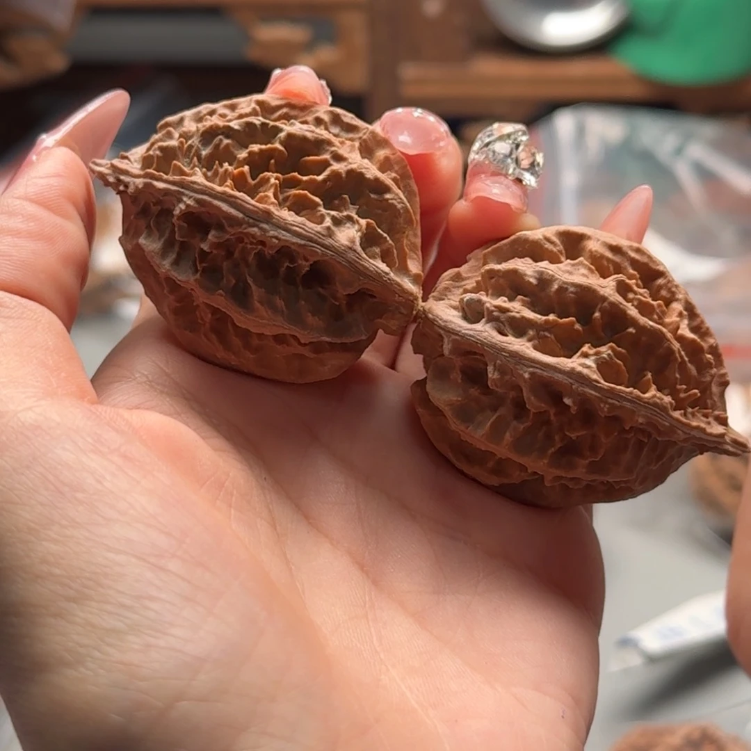 文玩核桃把件关东木子楸百核95