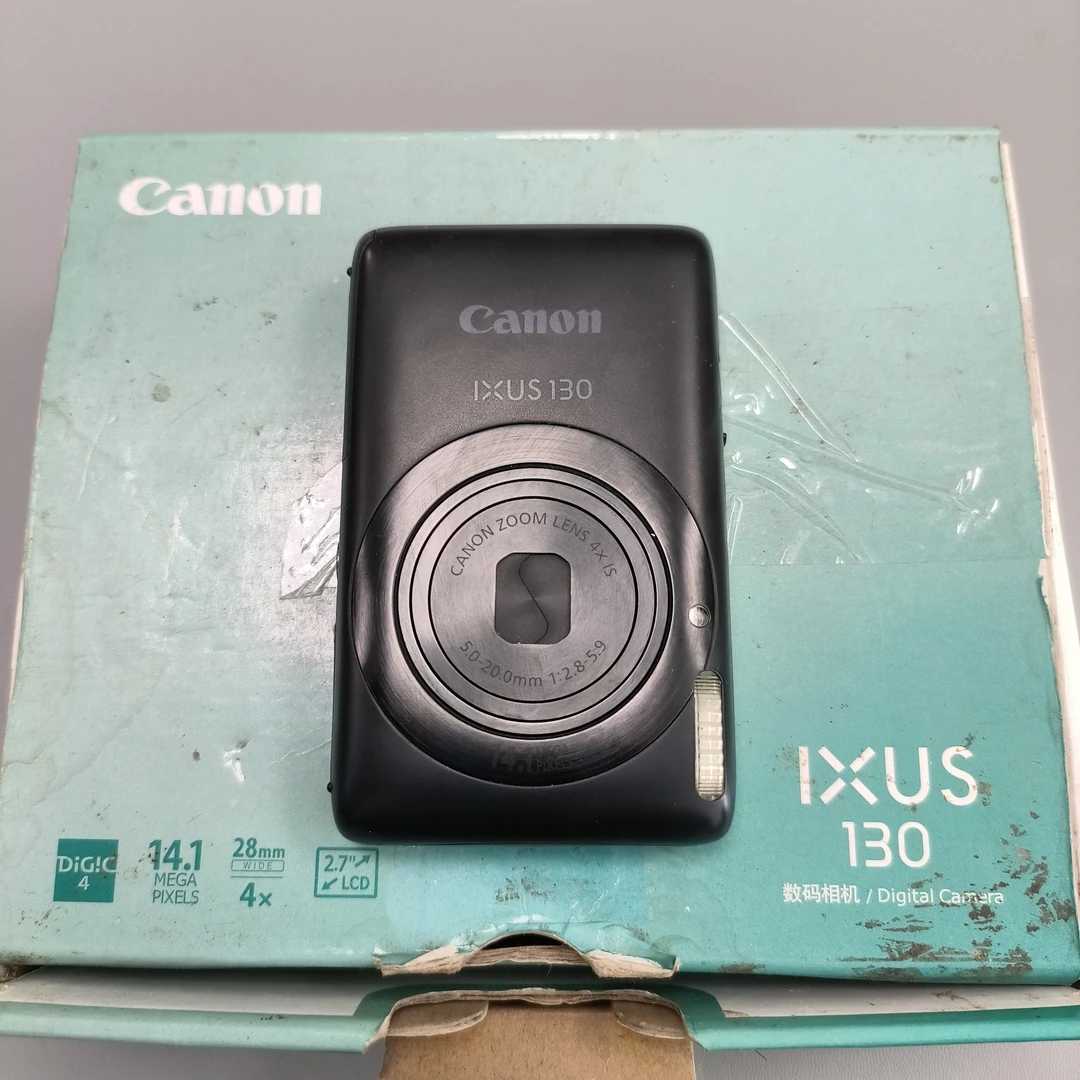 95新 Canon/佳能 IXUS 130 1410W像素 4X光学变焦 机皇