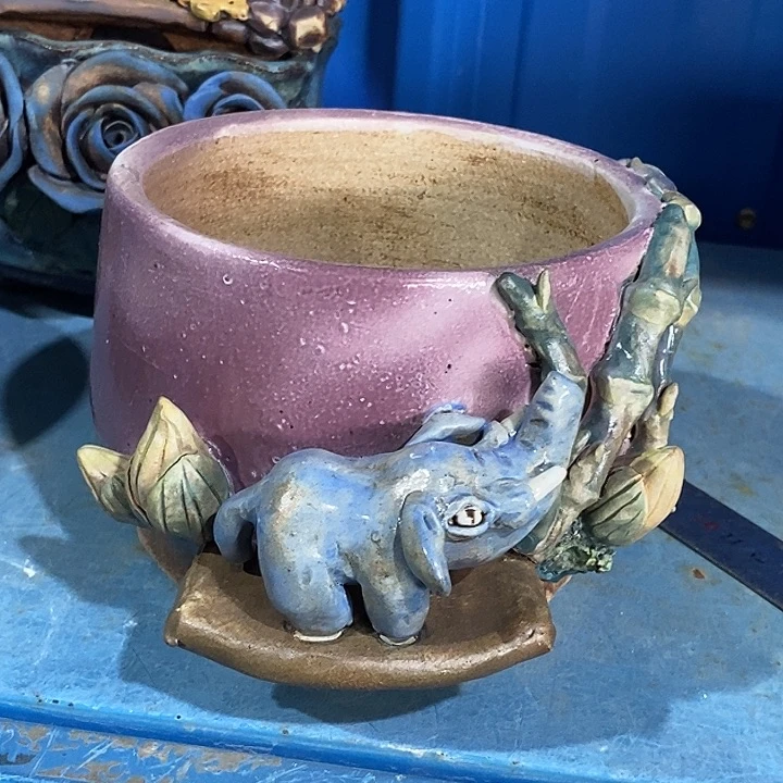 18 号陶然花器手工花盆