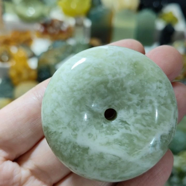 岫玉未镶嵌挂坠款式挂坠