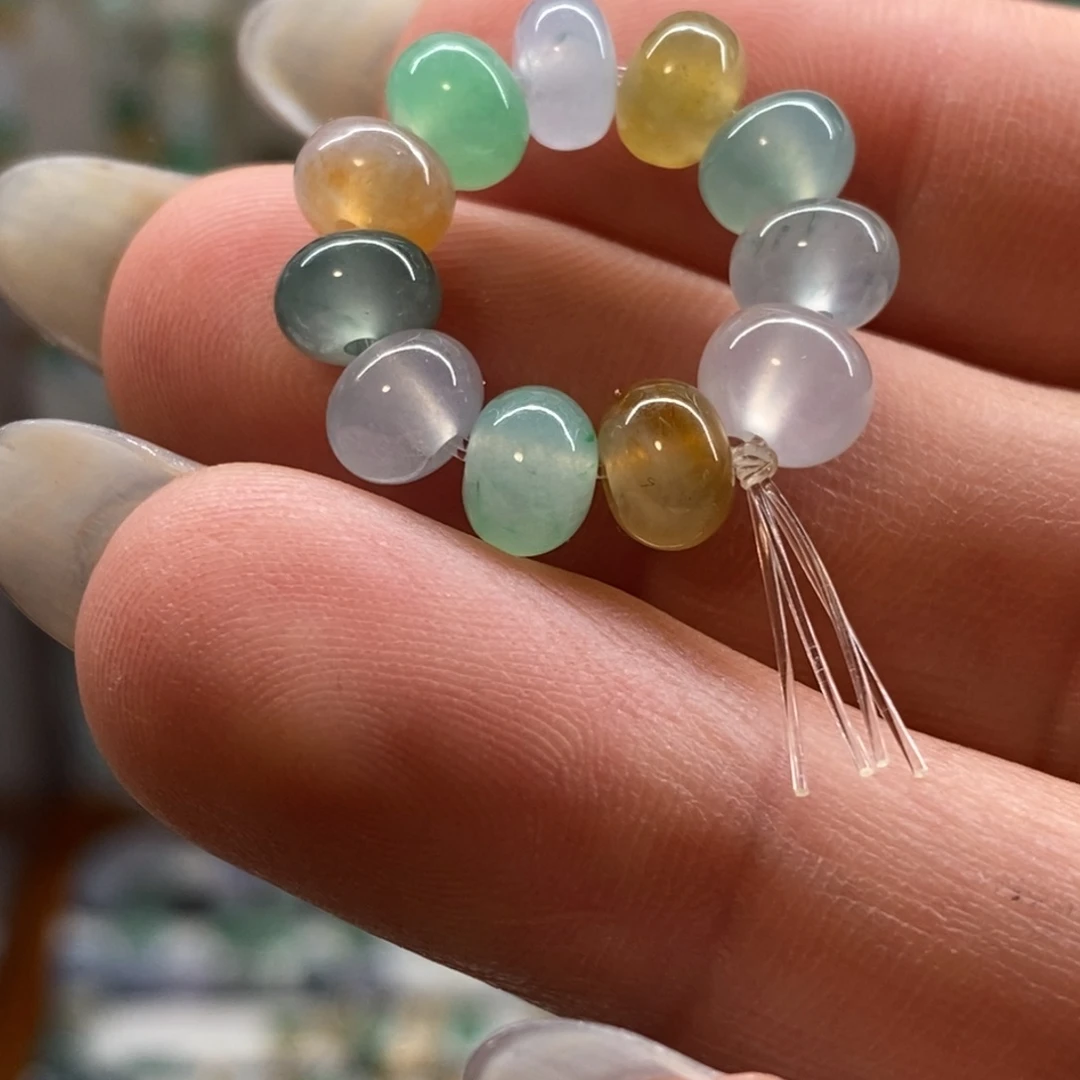 翡翠未镶嵌手链买断