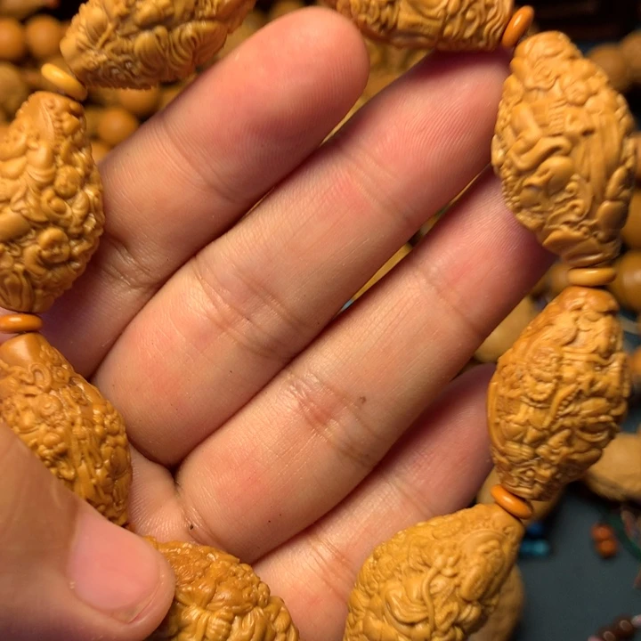 橄榄核手串/手链头一次