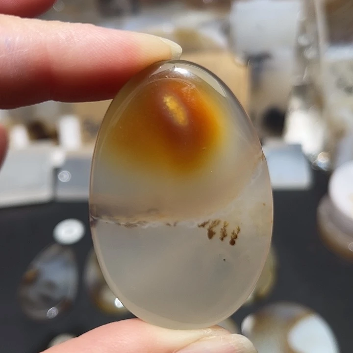 玛瑙/玉髓发饰未镶嵌