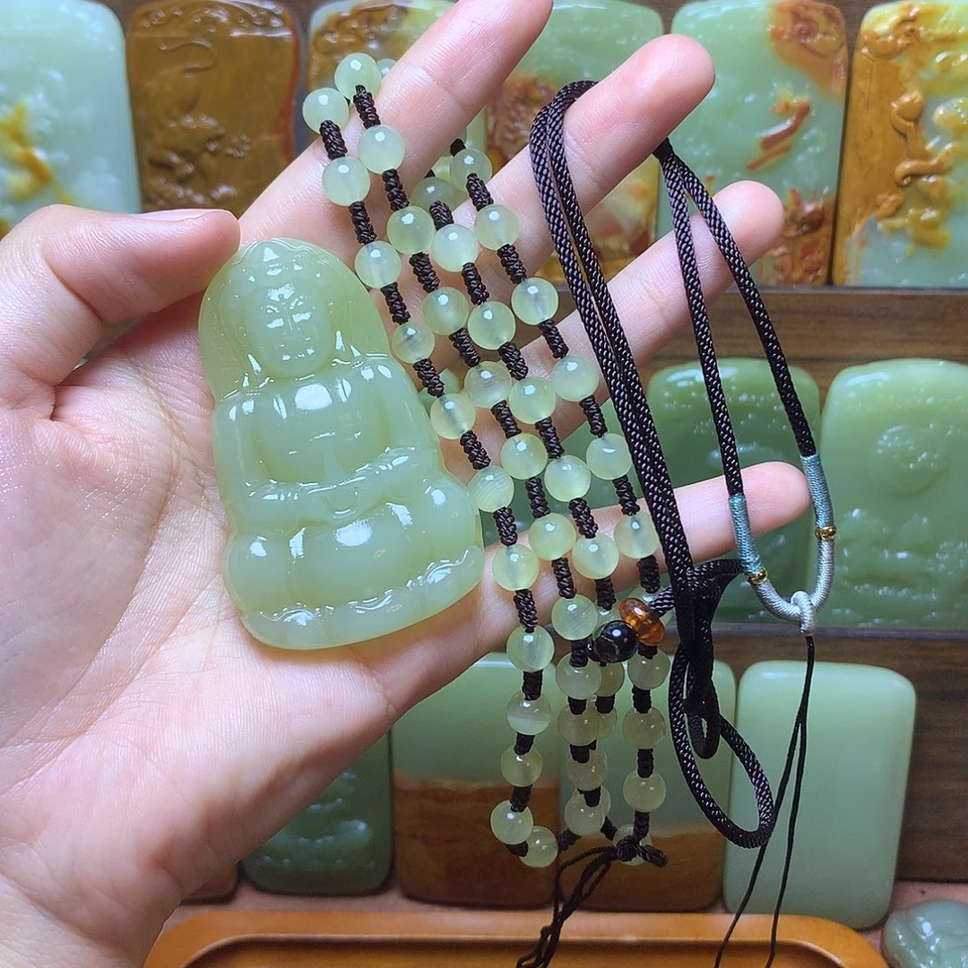 往***风盆景石方解石石头