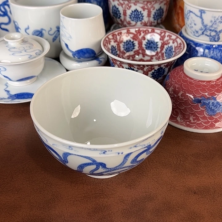 瓷片景德镇全手工手绘陶瓷