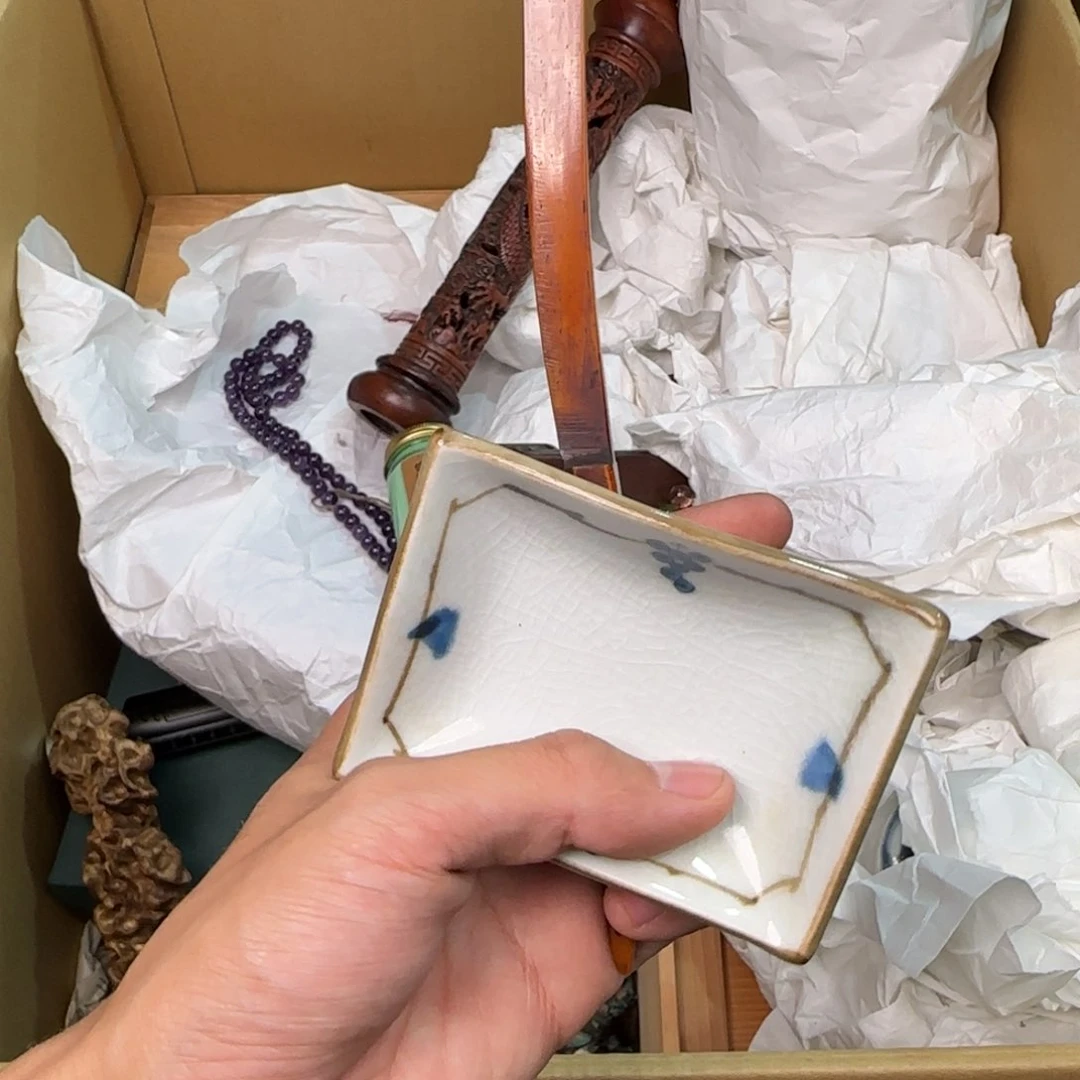 紫砂陶瓷孤品单件车里拍