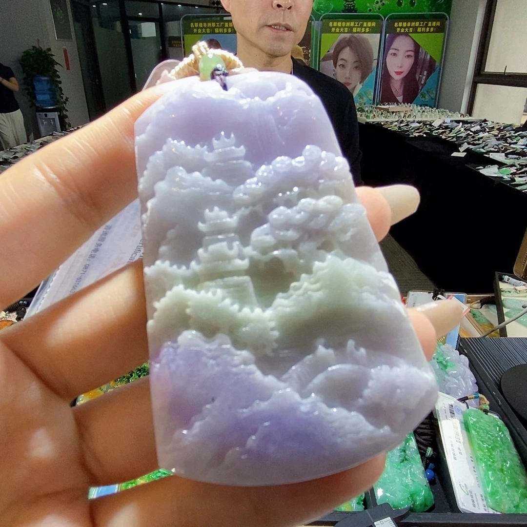 颈饰未镶嵌翡翠翡翠