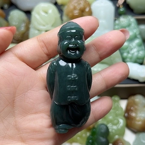 和田玉未镶嵌颈饰君*言