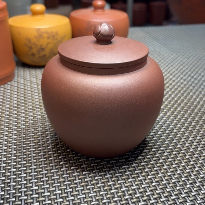 紫砂茶叶罐中高端紫砂茶叶罐
