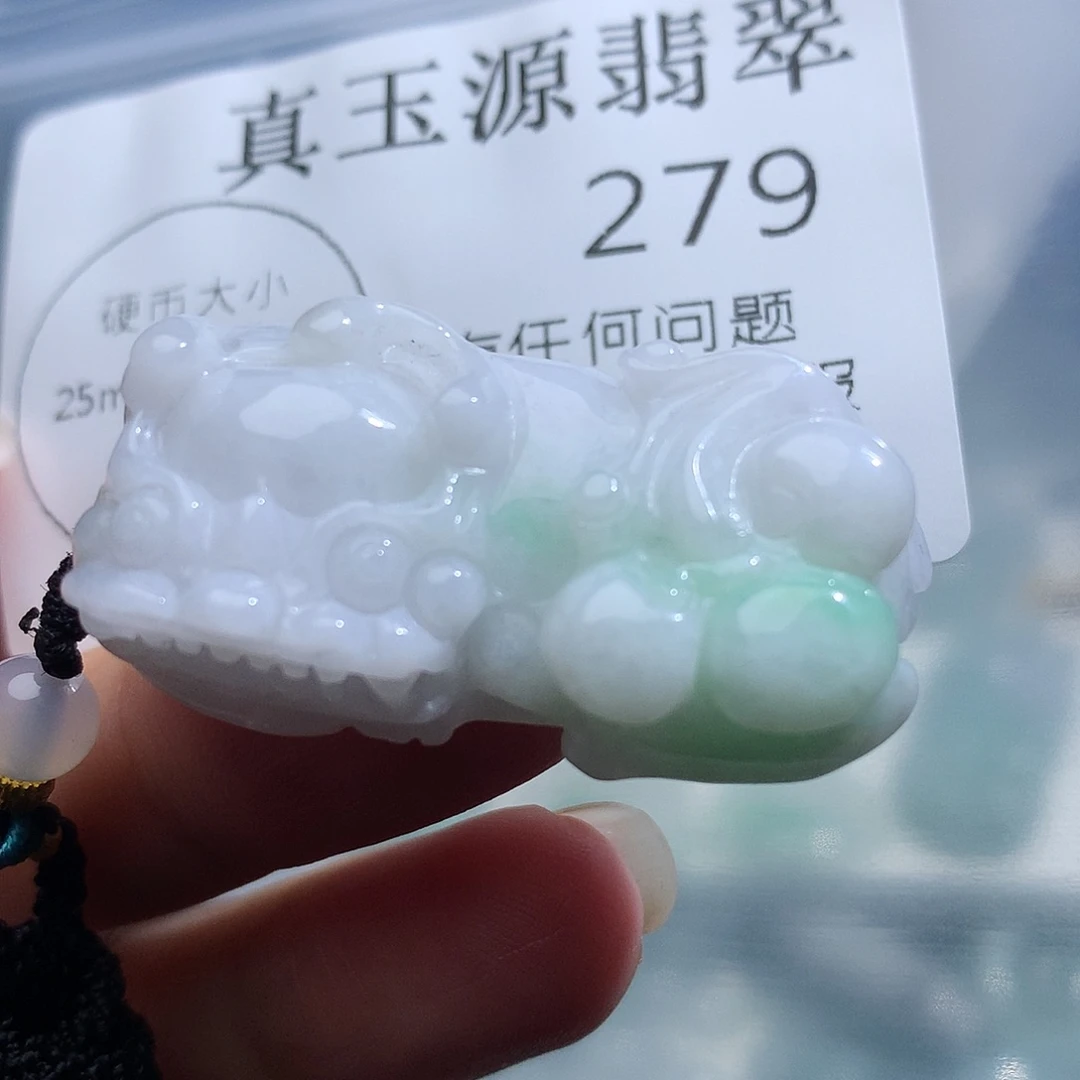 翡翠未镶嵌颈饰279