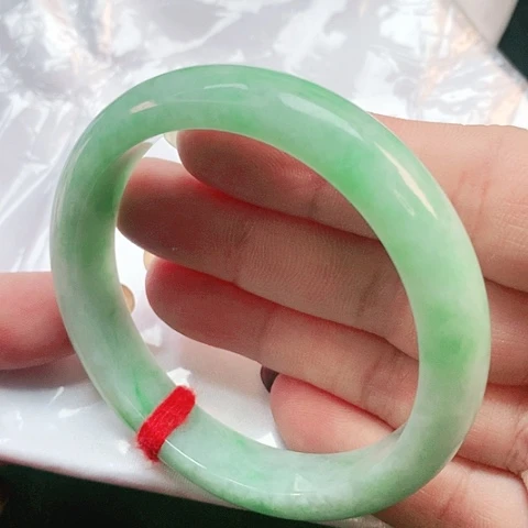 未镶嵌手镯翡翠正圈1539