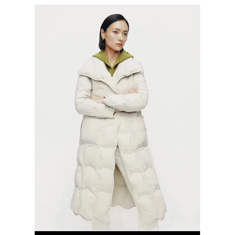 LL 冬季新品长款收腰外套(羽)