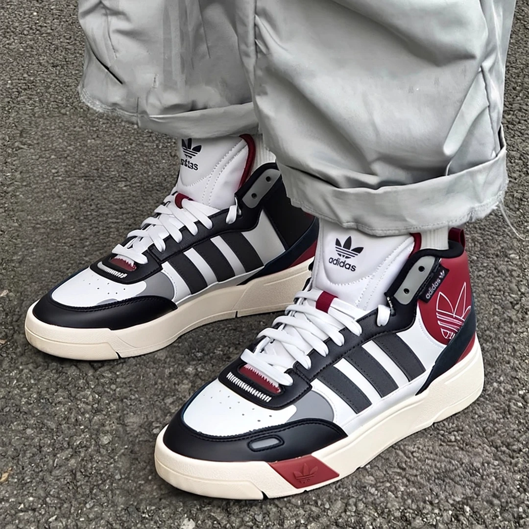 Adidas/阿迪达斯正品秋冬季男鞋女鞋百搭高帮运动休闲板鞋ID0845