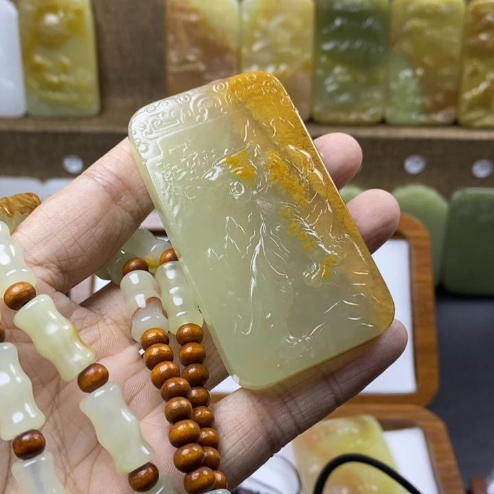 石材昆仑山料一套