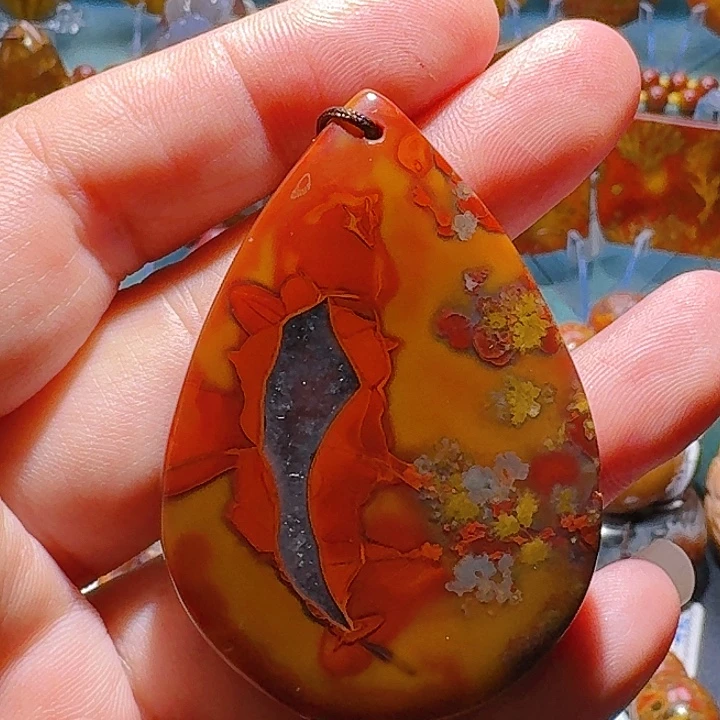未镶嵌玛瑙/玉髓珠宝半成品