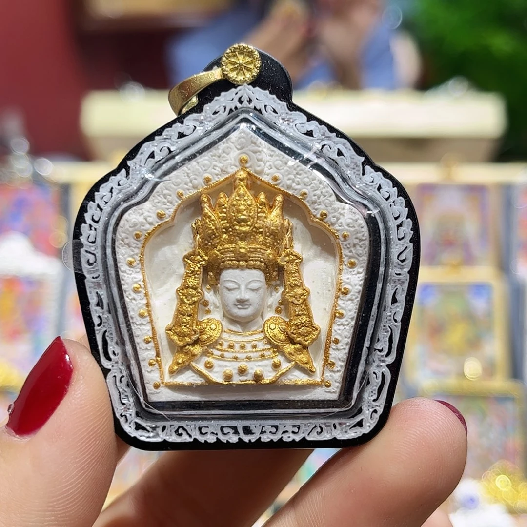 银S925热贡唐卡擦擦佛