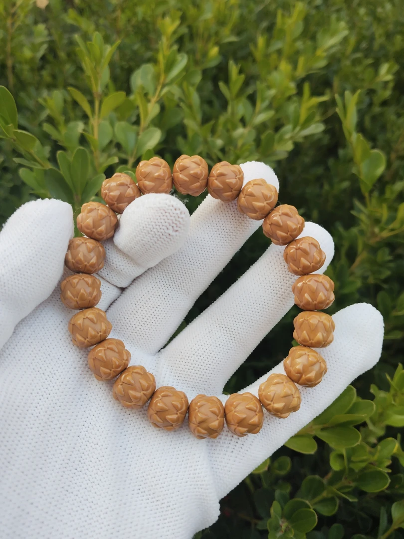 【手串拍我】吞噬猴头-10+mm-全品无暇-猴头手串