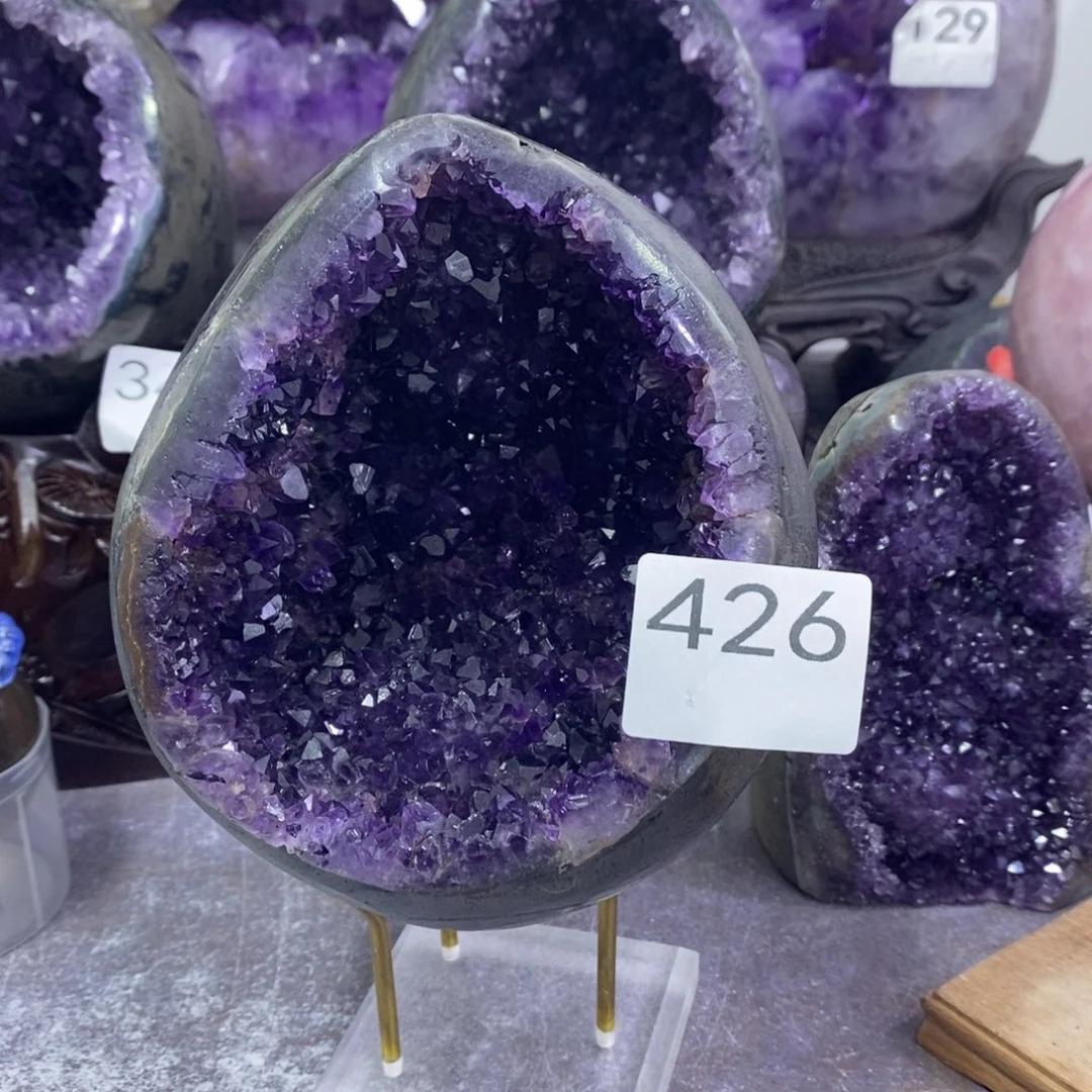 未镶嵌珠宝半成品紫晶426