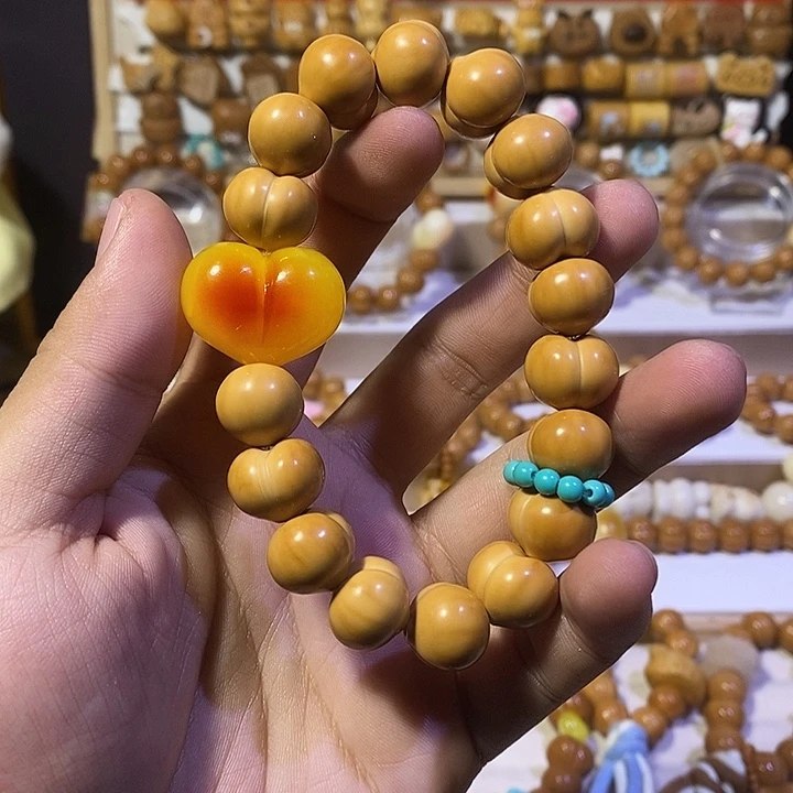 猴头核桃手串猴头屁桃设计款