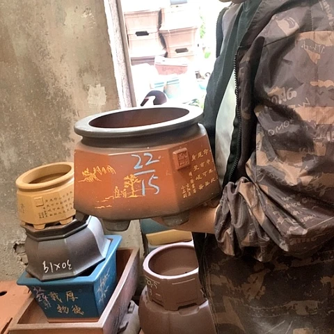 花盆紫砂手工制作