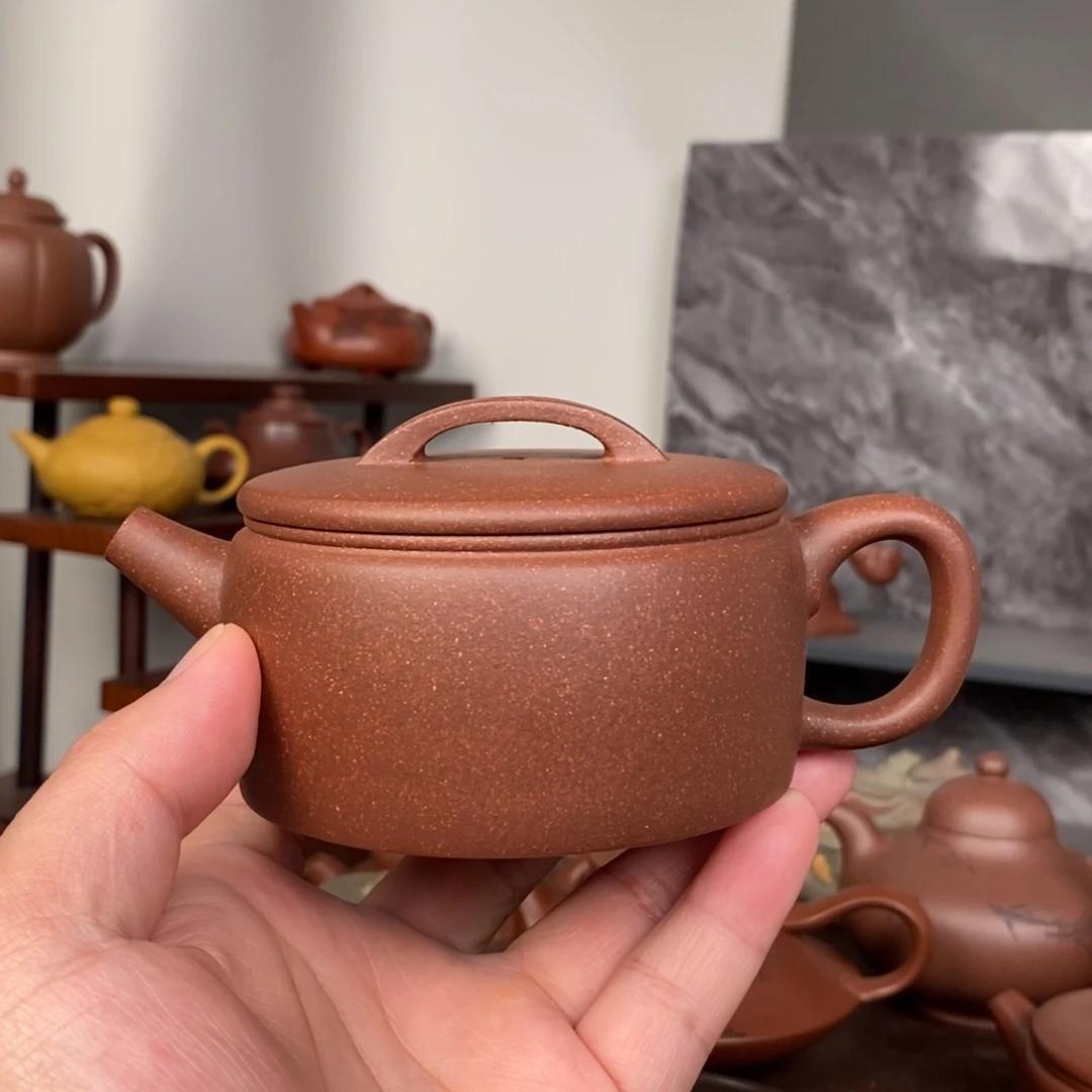 茶壶紫砂紫泥大汉瓦
