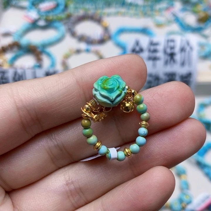 绿松石未镶嵌挂件114