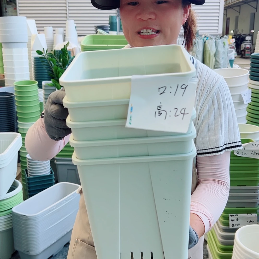 方盆KG192#米白色5个无托
