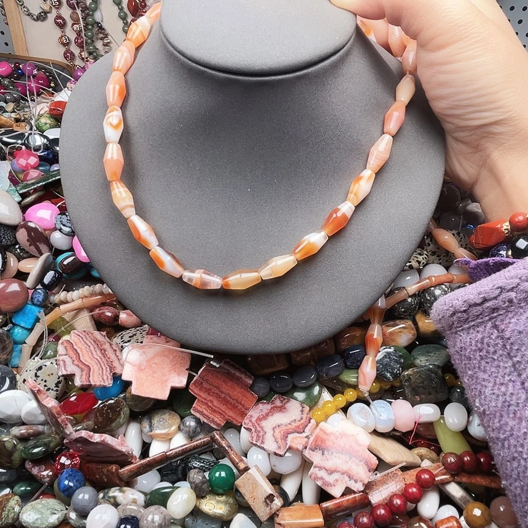 玛瑙/玉髓未镶嵌珠宝半成品玛瑙