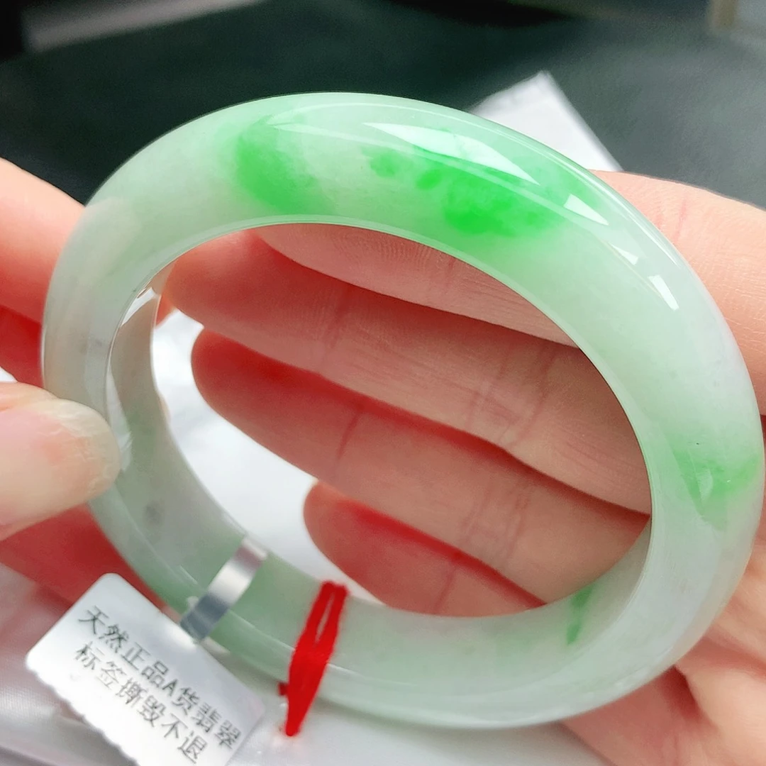 【闪购商品】未镶嵌手镯翡翠缅甸天然a货翡翠