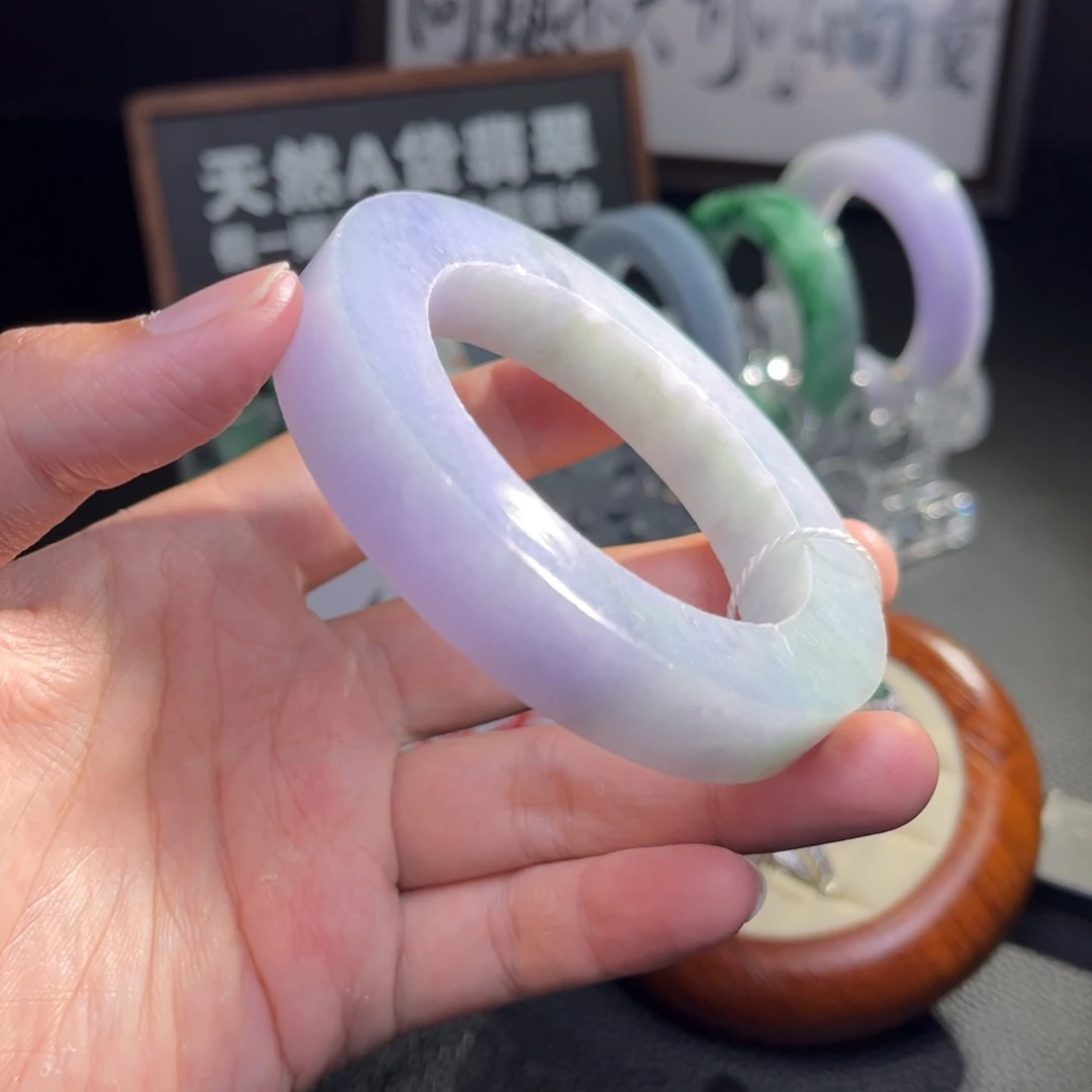 定制翡翠未镶嵌翡翠手镯定制特价款