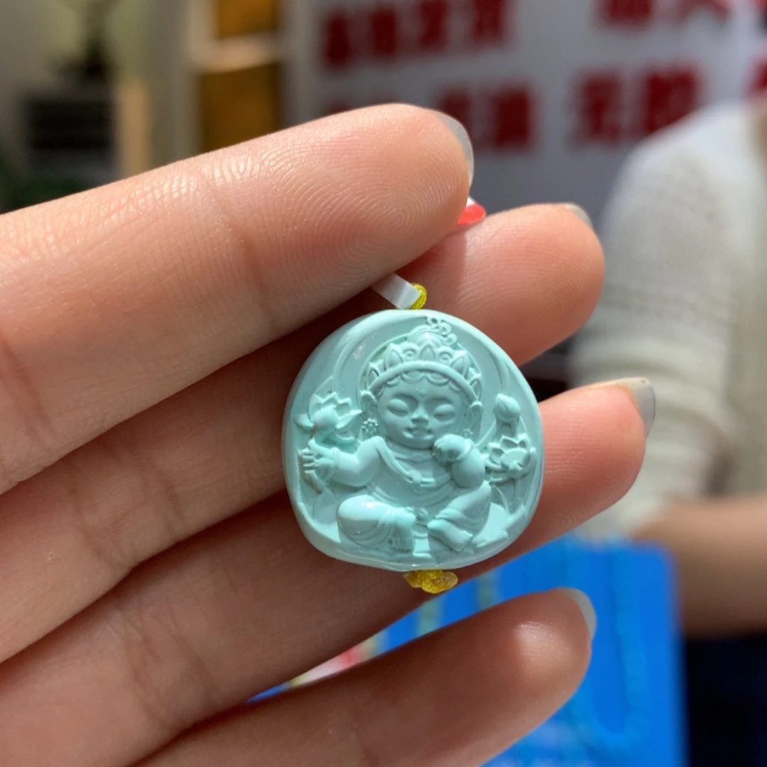 绿松石未镶嵌配饰