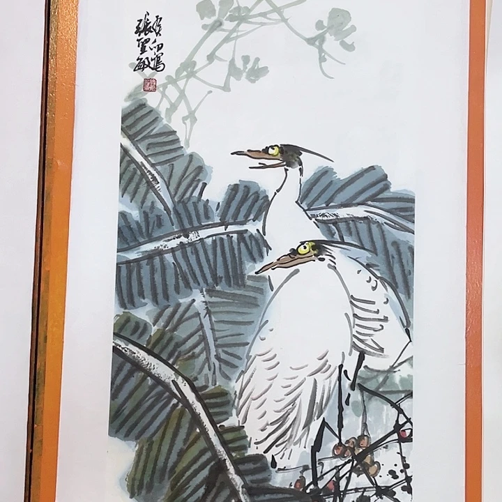 国画张圣敏先生纯手绘作品