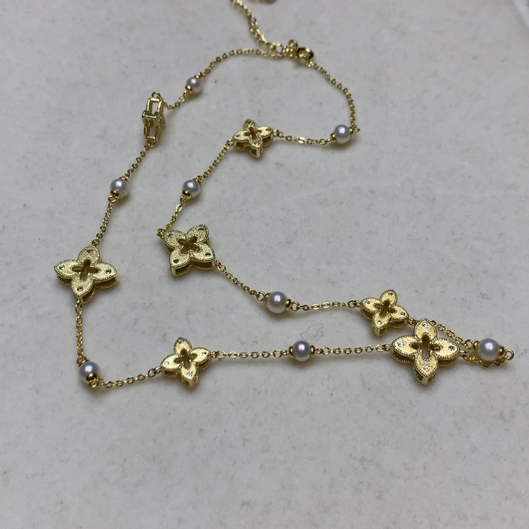 淡水珍珠未镶嵌颈饰