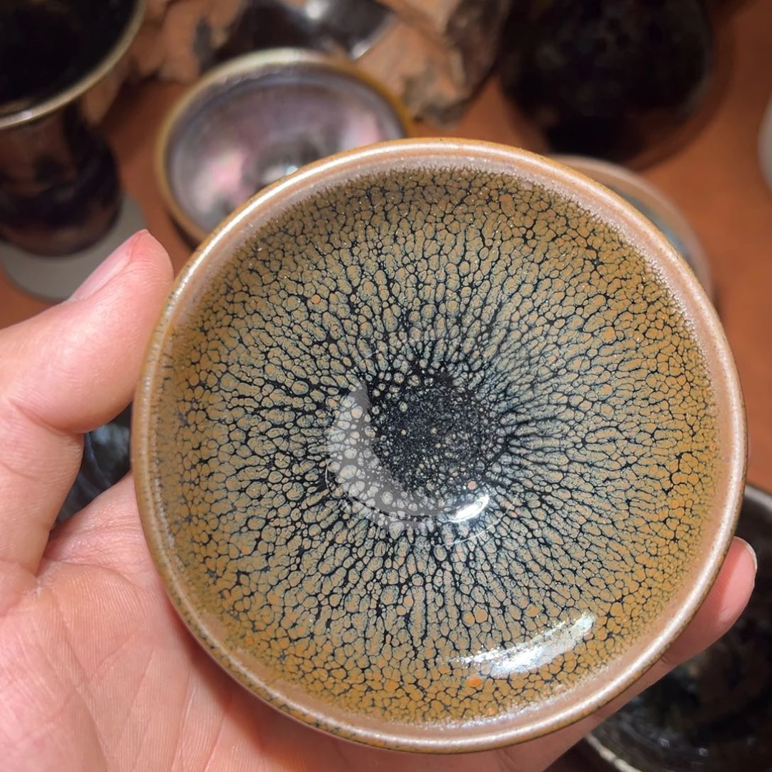 茶盏柴烧全手工建窑建盏