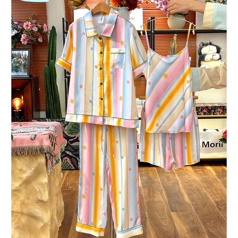 Sleep Password【彩虹满天星】小众潮牌时尚设计休闲可外穿家居服